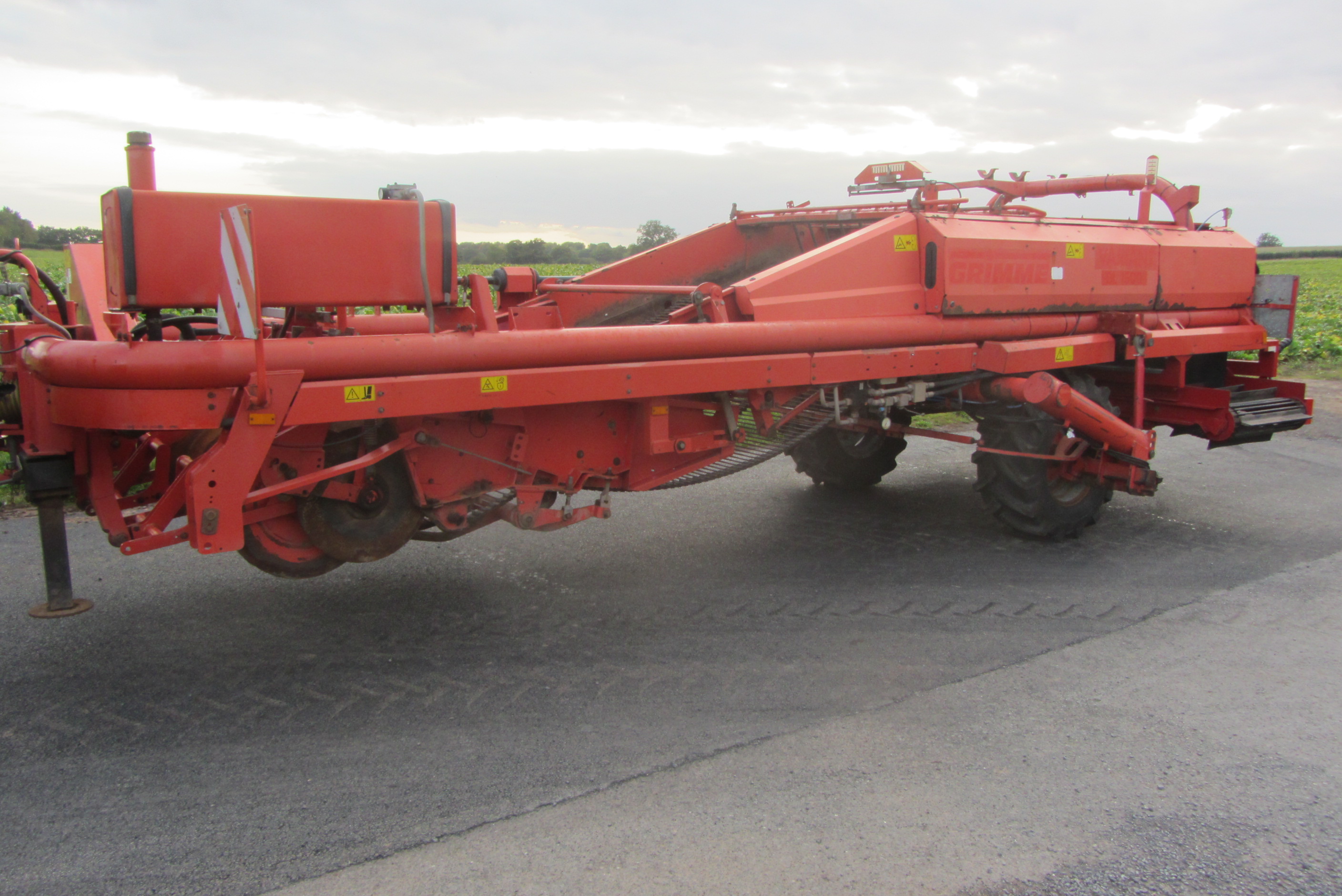 Grimme DL1500 Windrower Conversion
